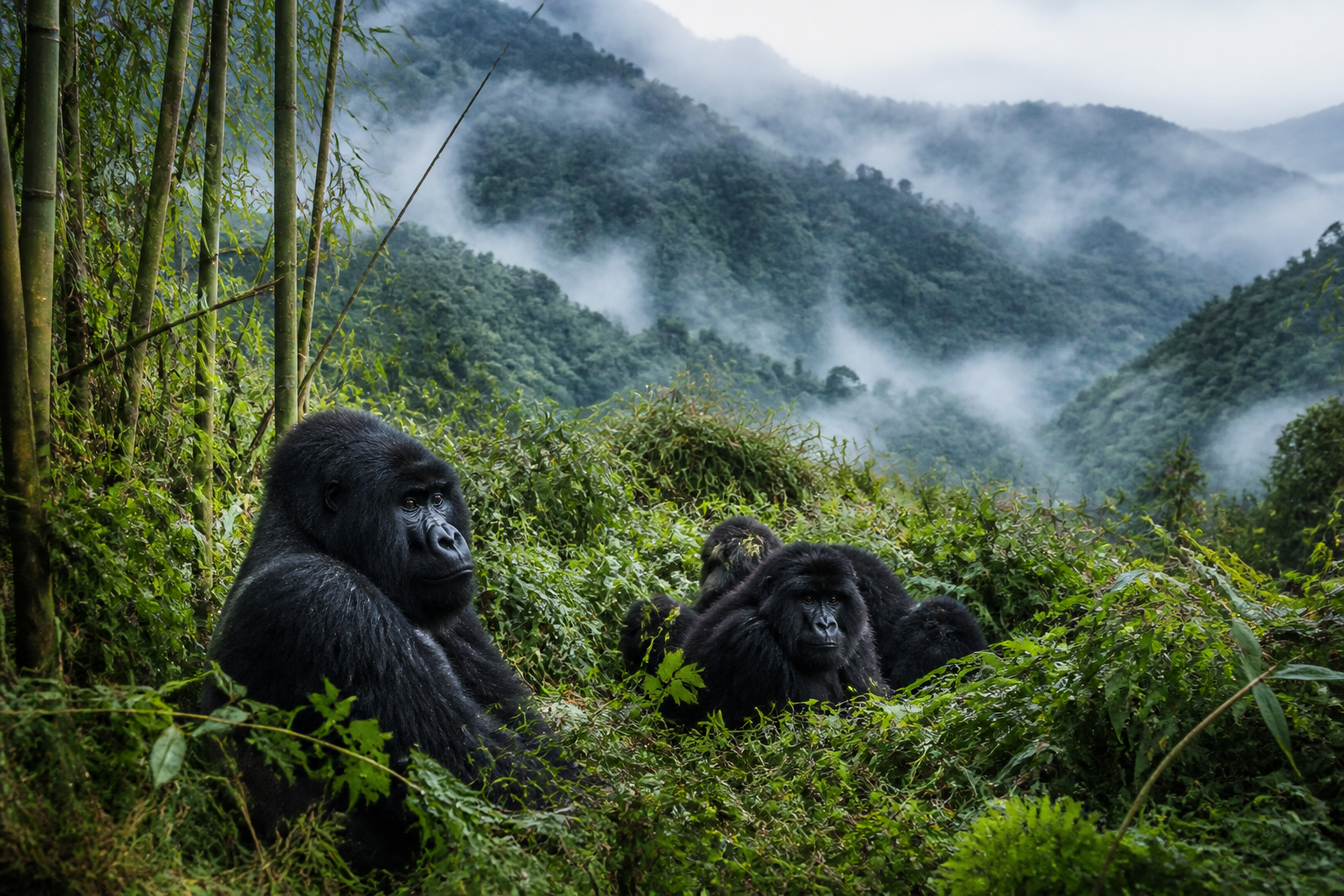 Rwanda: City, Primates & Safari